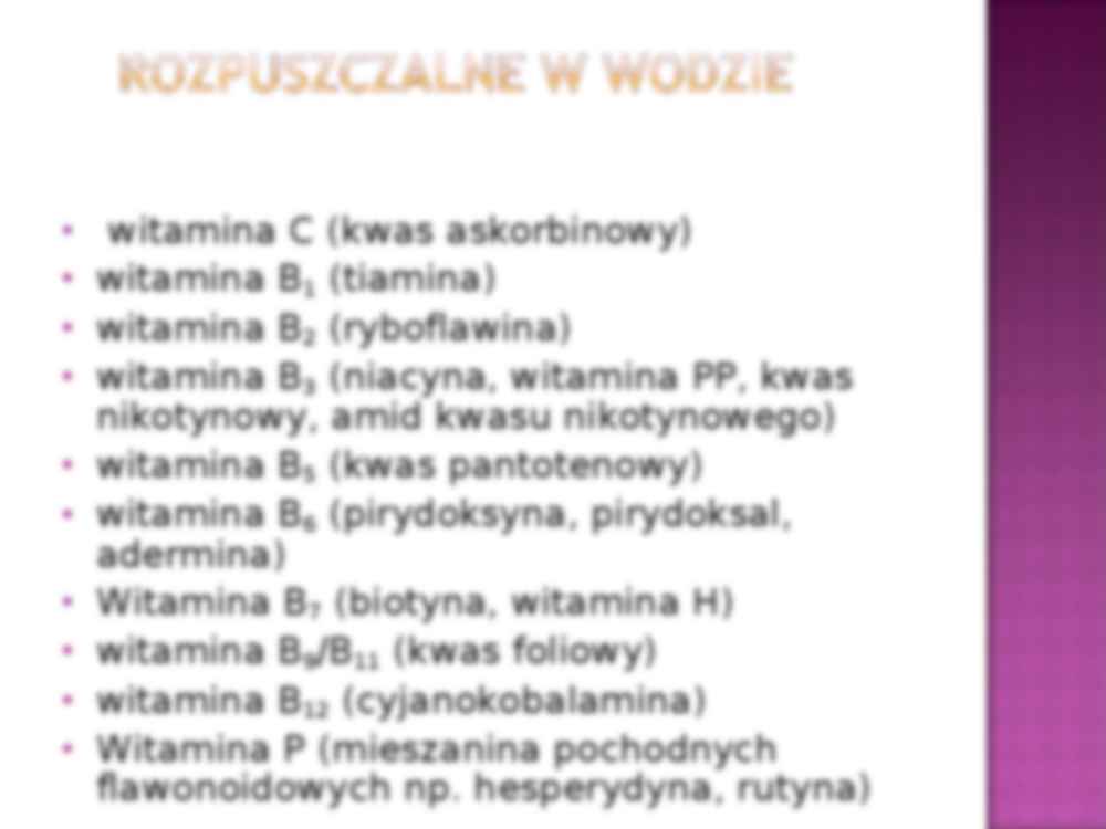 Chemia ogólna - witaminy - strona 3