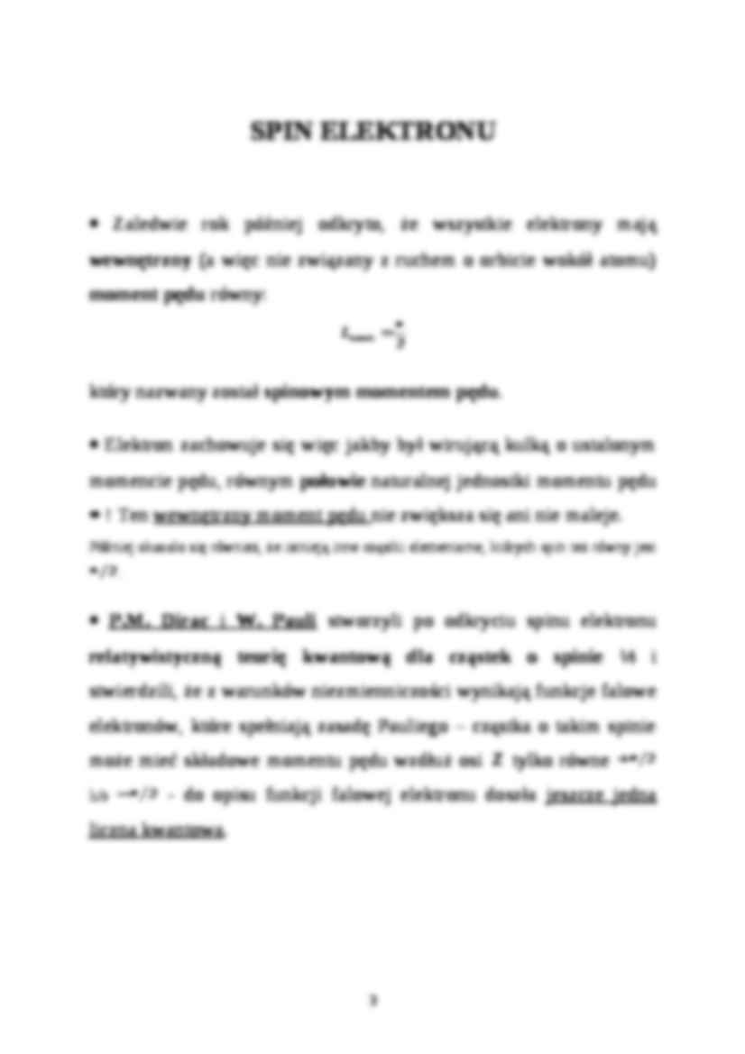 Fizyka atomowa, zasada Pauliego - strona 3