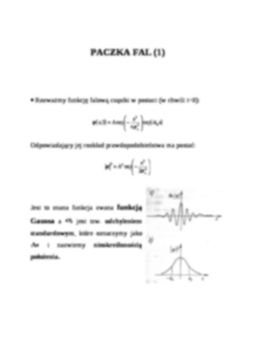 Mechanika kwantowa - fizyka - strona 2