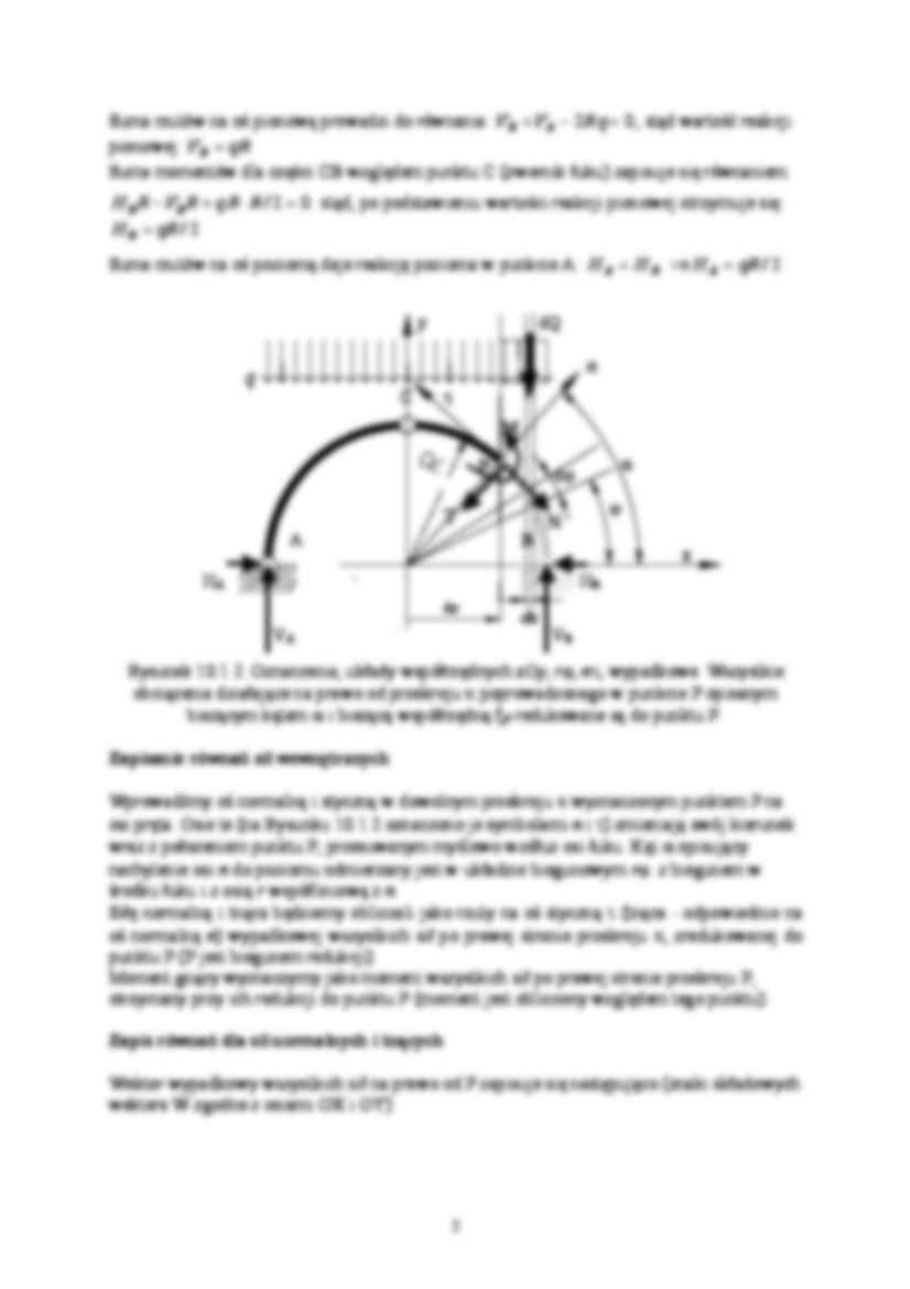 Mechanika - łuk trójprzegubowy - strona 2