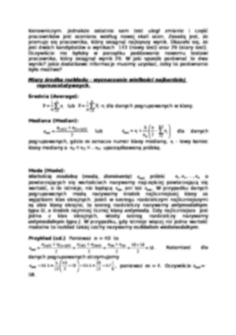 Elementy Statystyki Opisowej, teoria + przykłady - strona 3