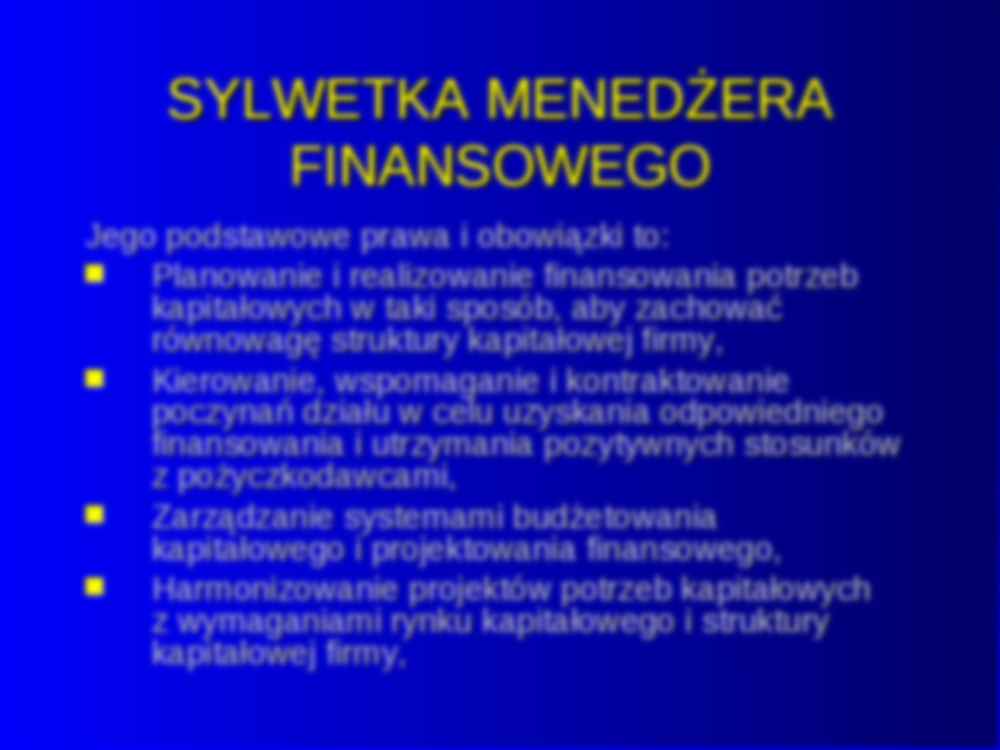 Sylwetka menadżera finansowego - strona 2