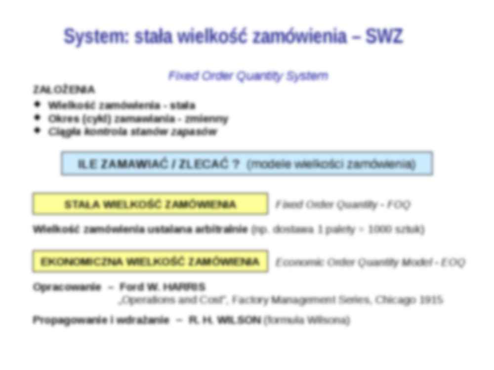 Zarządzanie produkcją i usługami - wykład 2 - strona 3