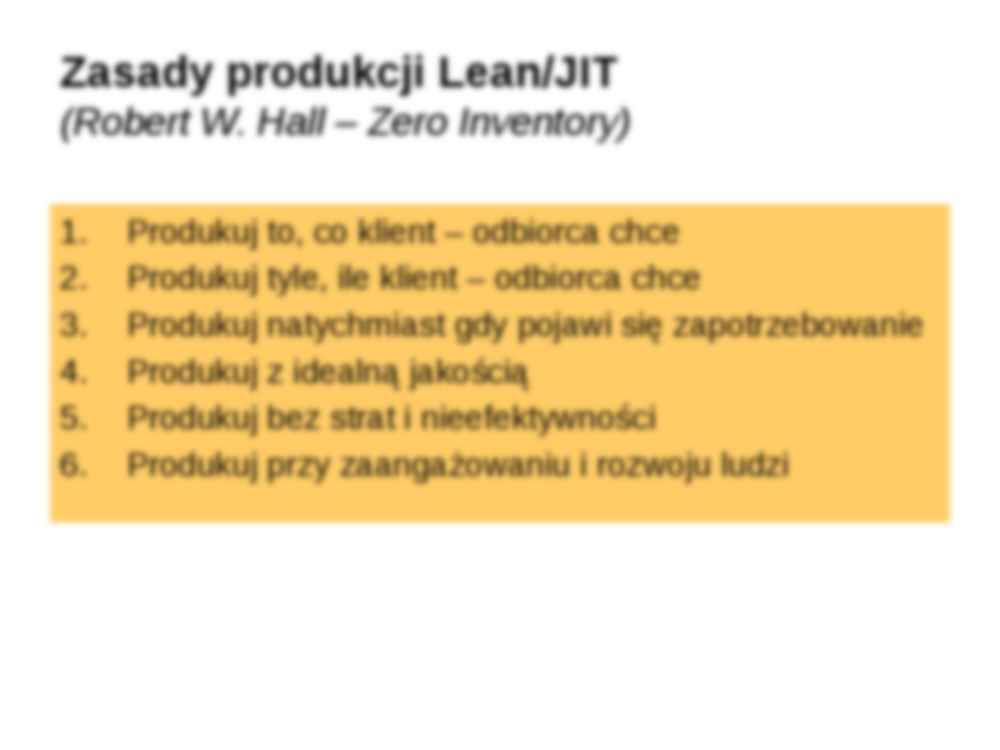 Zarządzanie produkcją i usługami - wykład 3 - strona 3