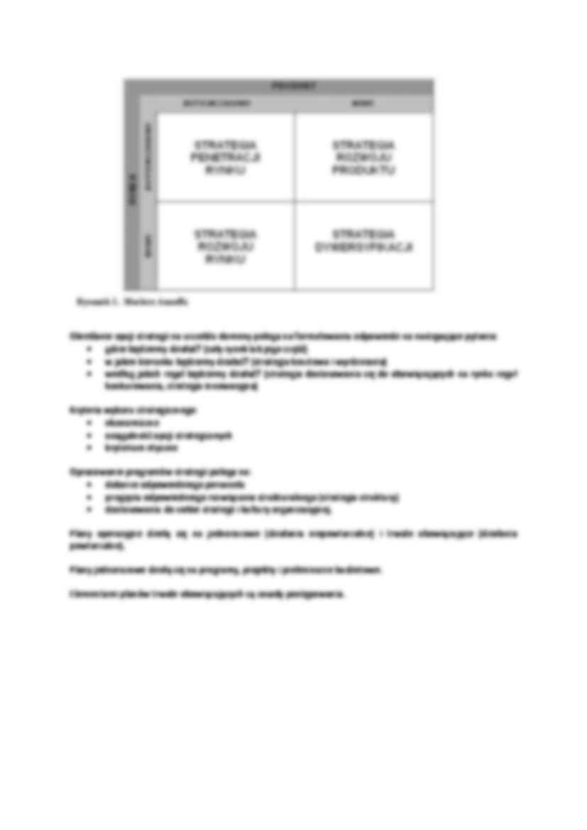Zarządzanie - strategia - strona 2