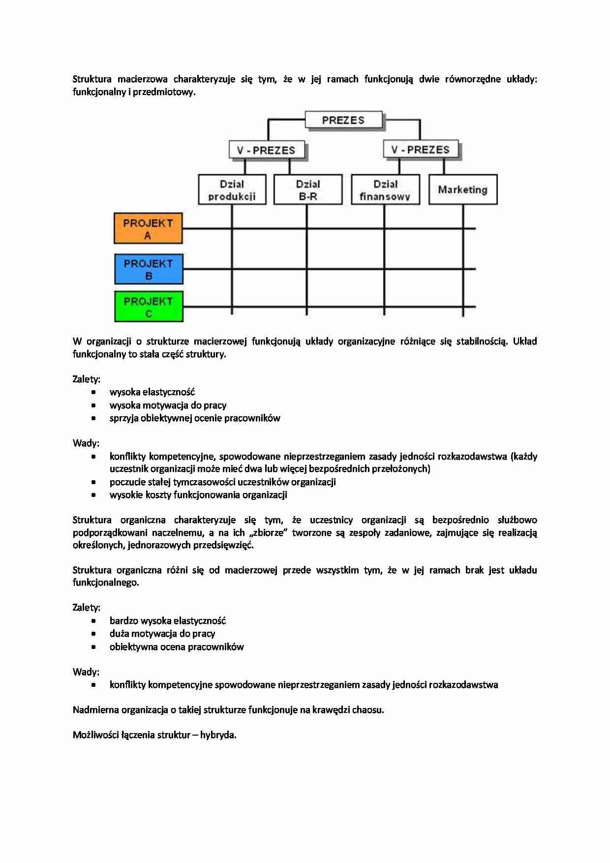 Zarządzanie - wykład 7 - strona 1