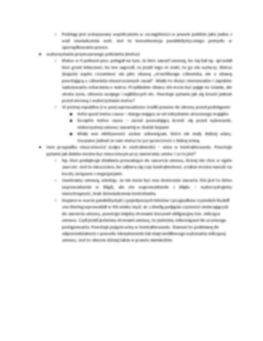 Prawo umów II - strona 2
