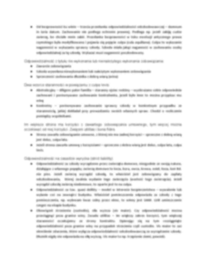 Prawo zobowiązań III - strona 2