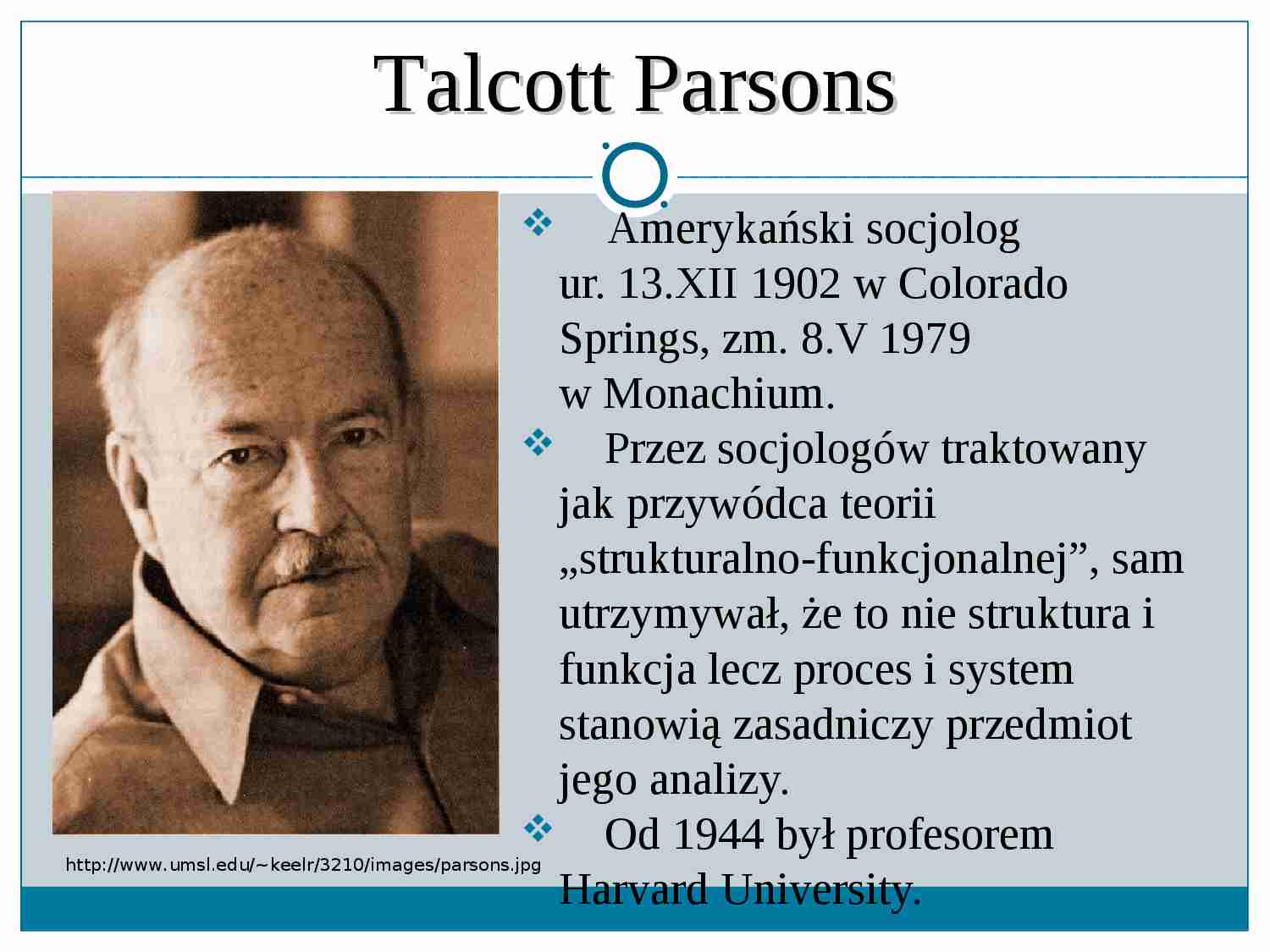 Normy moralne wg Talcotta Parsonsa - strona 1