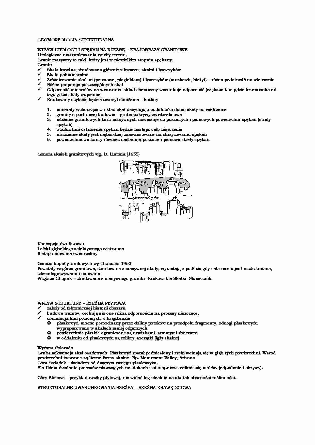 Gemorfologia strukturalna - strona 1