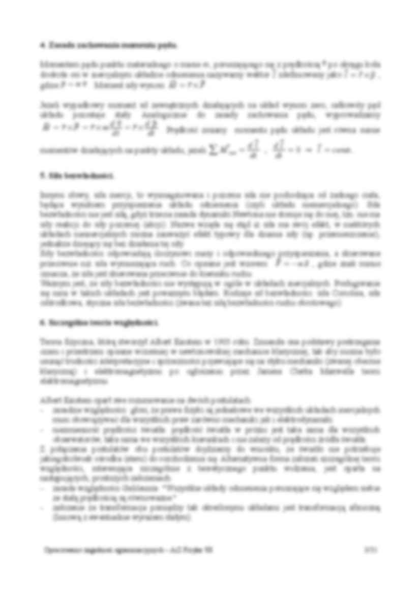 Opracowanie wykładu z fizyki - strona 3
