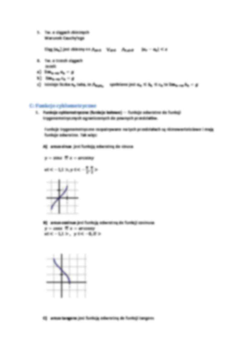 Rachunek różniczkowy funkcji jednej zmiennej - strona 2