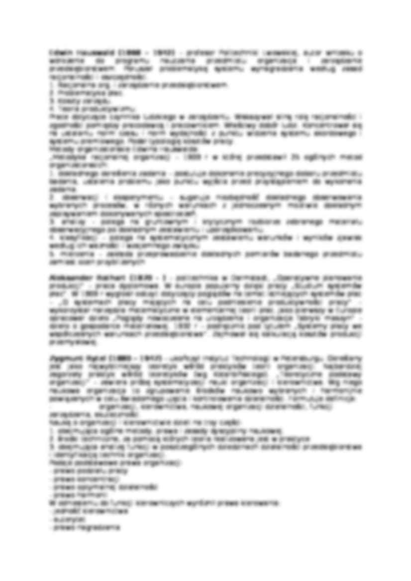 Polscy uczeni - polski wkład w dorobku teorii organizacji i zarządzania - strona 2