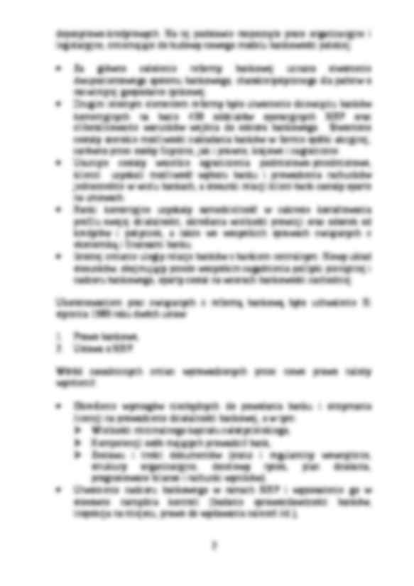 Polski system bankowy - proces przebudowy - strona 2