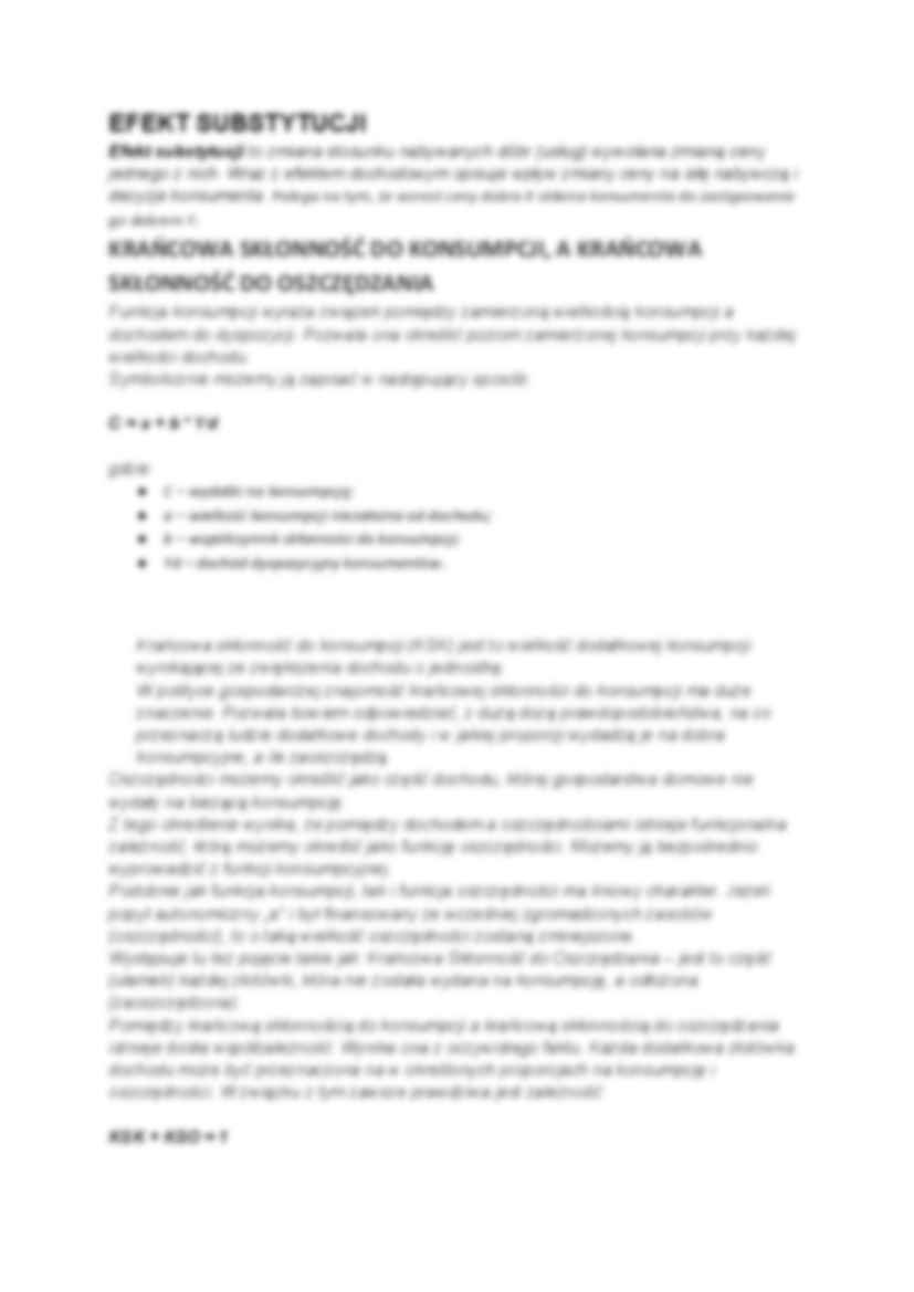 Handel wewnętrznogałęziowy i zwenętrznogałęziowy, Efekt substytucji - strona 2