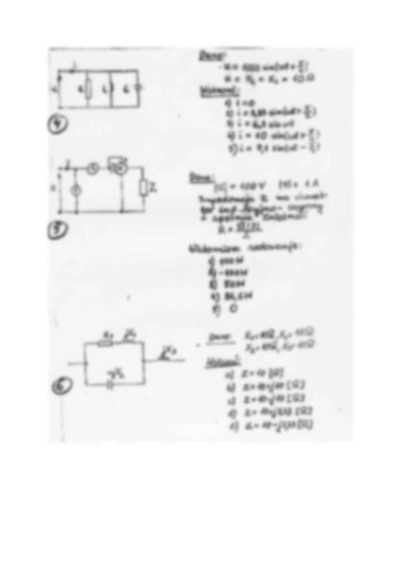 Zadania testowe - Elektrotechnika  - strona 2