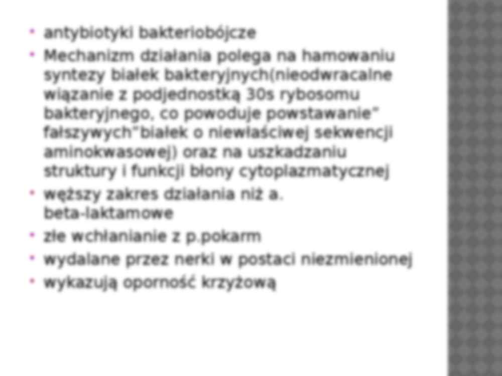 Antybiotyki aminoglikozydowe - strona 2