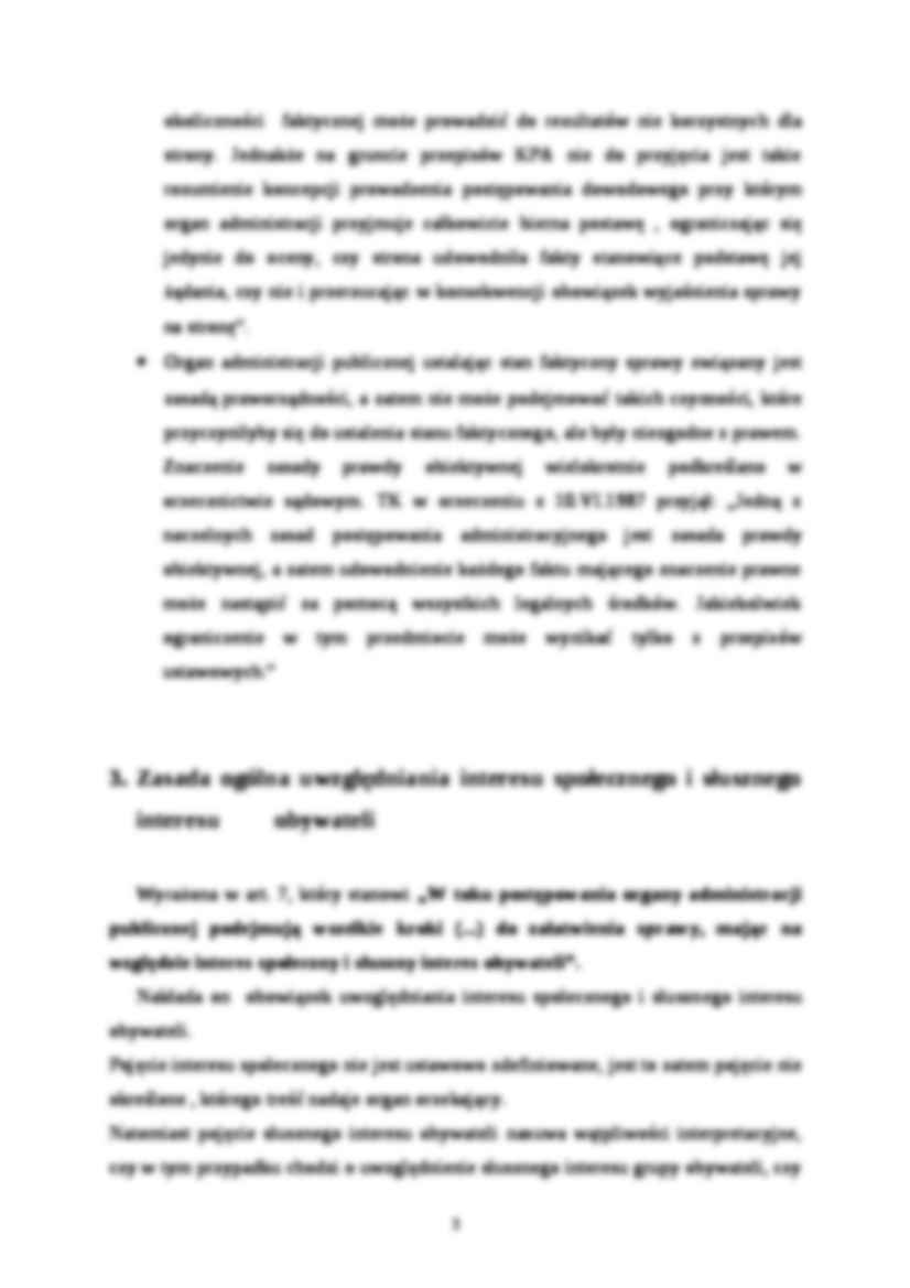 Zasady ogólne postępowania administracyjnego - strona 3