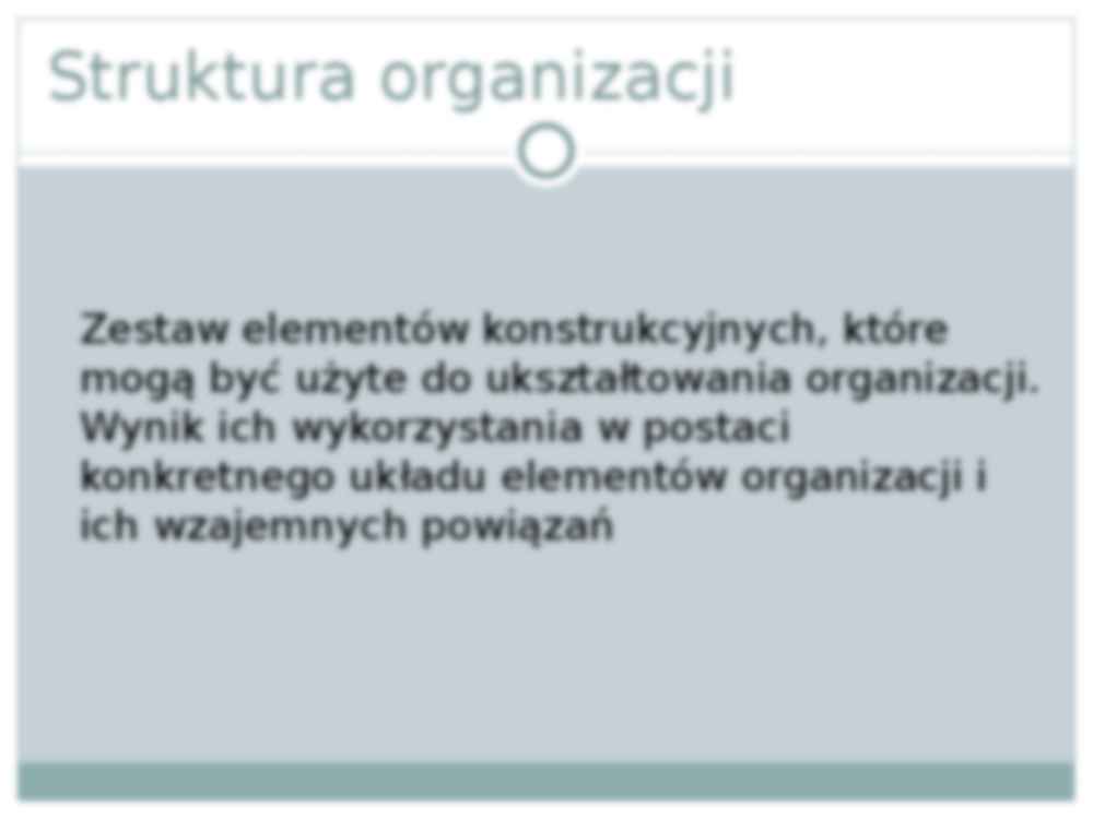 Projektowanie struktury organizacyjnej - strona 2