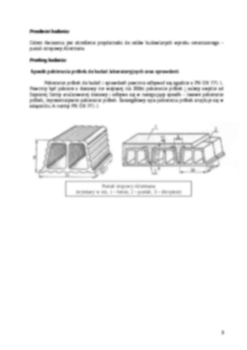 Pustak stropowy - badanie właściwości technicznych - strona 3