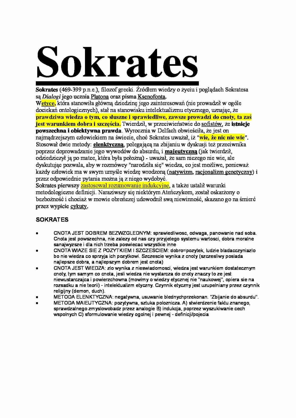 Sokrates - strona 1