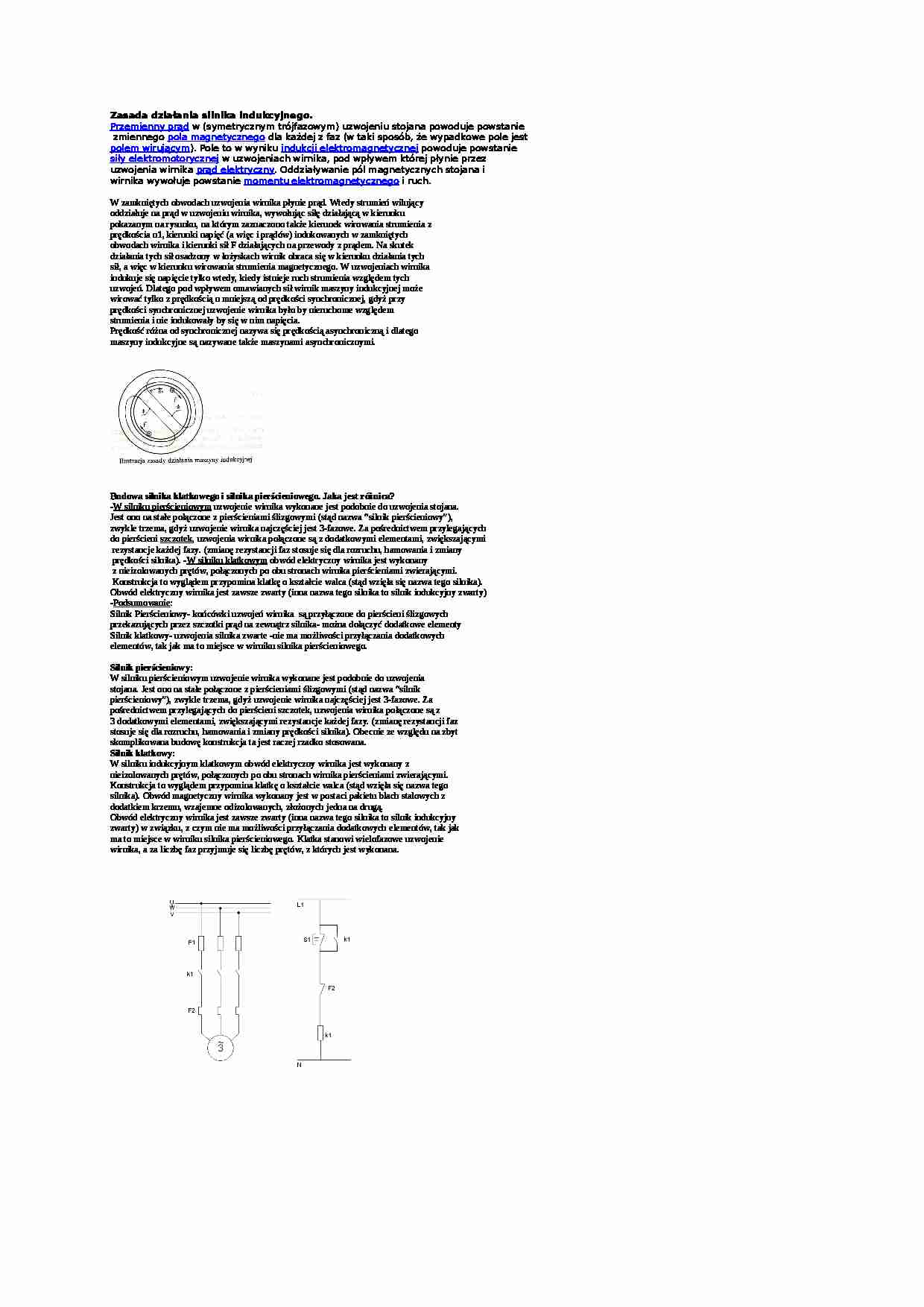Rodzaje silników - opracowanie - strona 1
