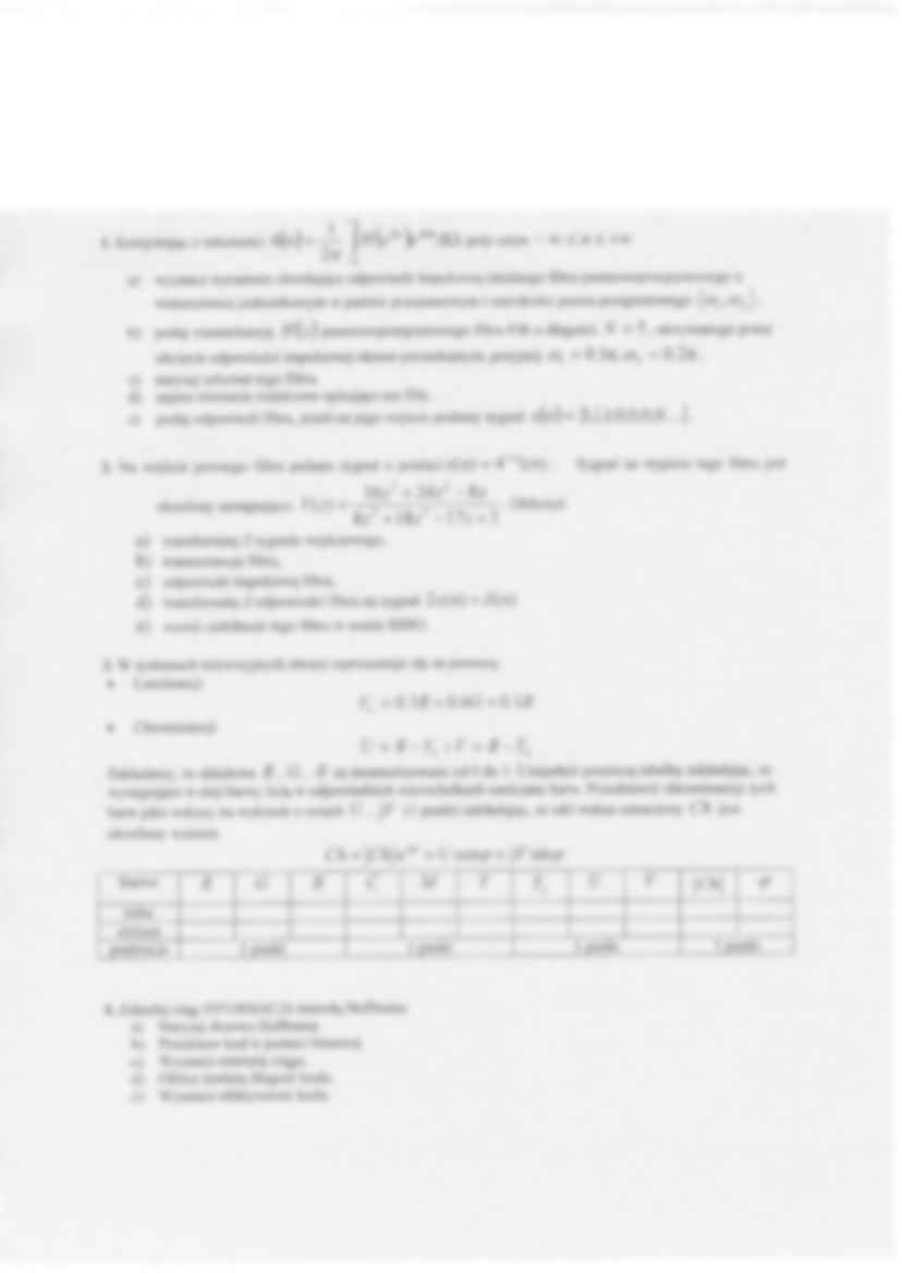  Podstawy Teorii Systemów Egzamin 1 - strona 2