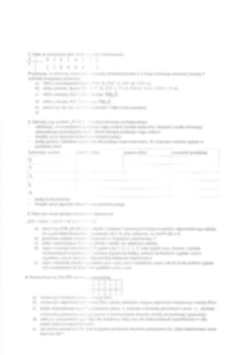  Podstawy Teorii Systemów Egzamin rozwiązanie 2 - strona 2