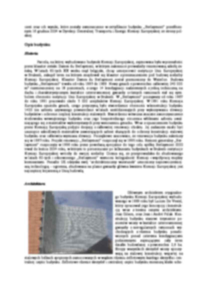Świadectwo enegrytyczne budynku - certyfikat berlaymont - strona 2