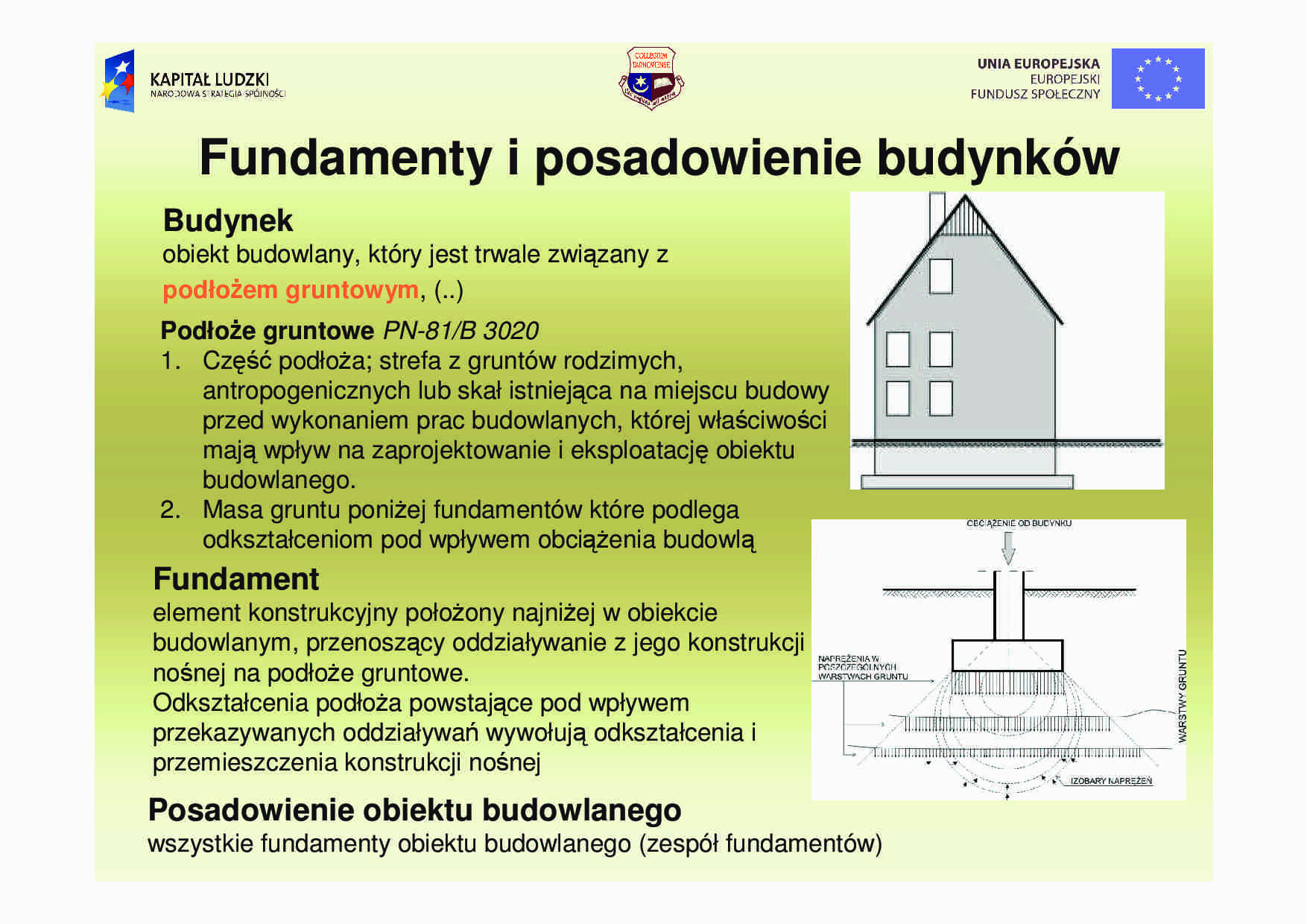 Charakterystyka gruntów budowlanych  - strona 1