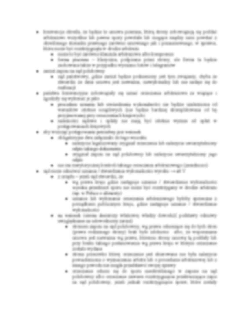 Konwencja o uznawaniu i wykonywaniu zagranicznych orzeczeń arbitrażowych - wykład - strona 2