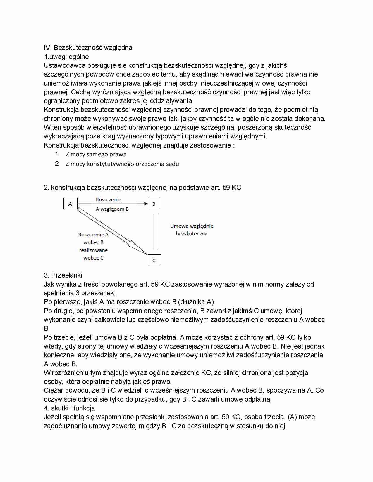 Bezskuteczność względna i zastosowanie - strona 1