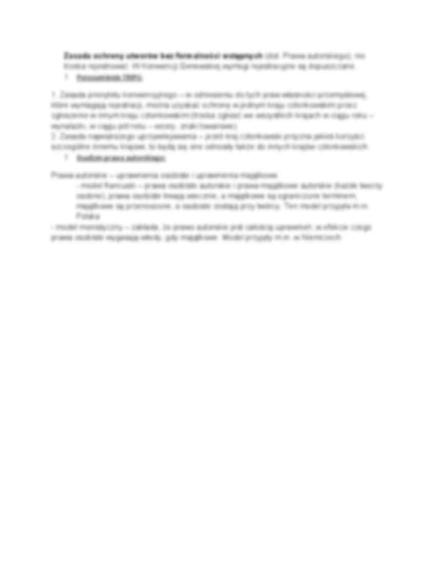 Prawo własności przemysłowej, autorskie i prasowe - wykład - strona 3
