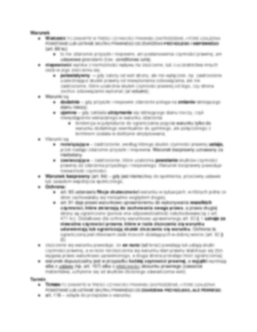 Elementy czynności prawnej - strona 2