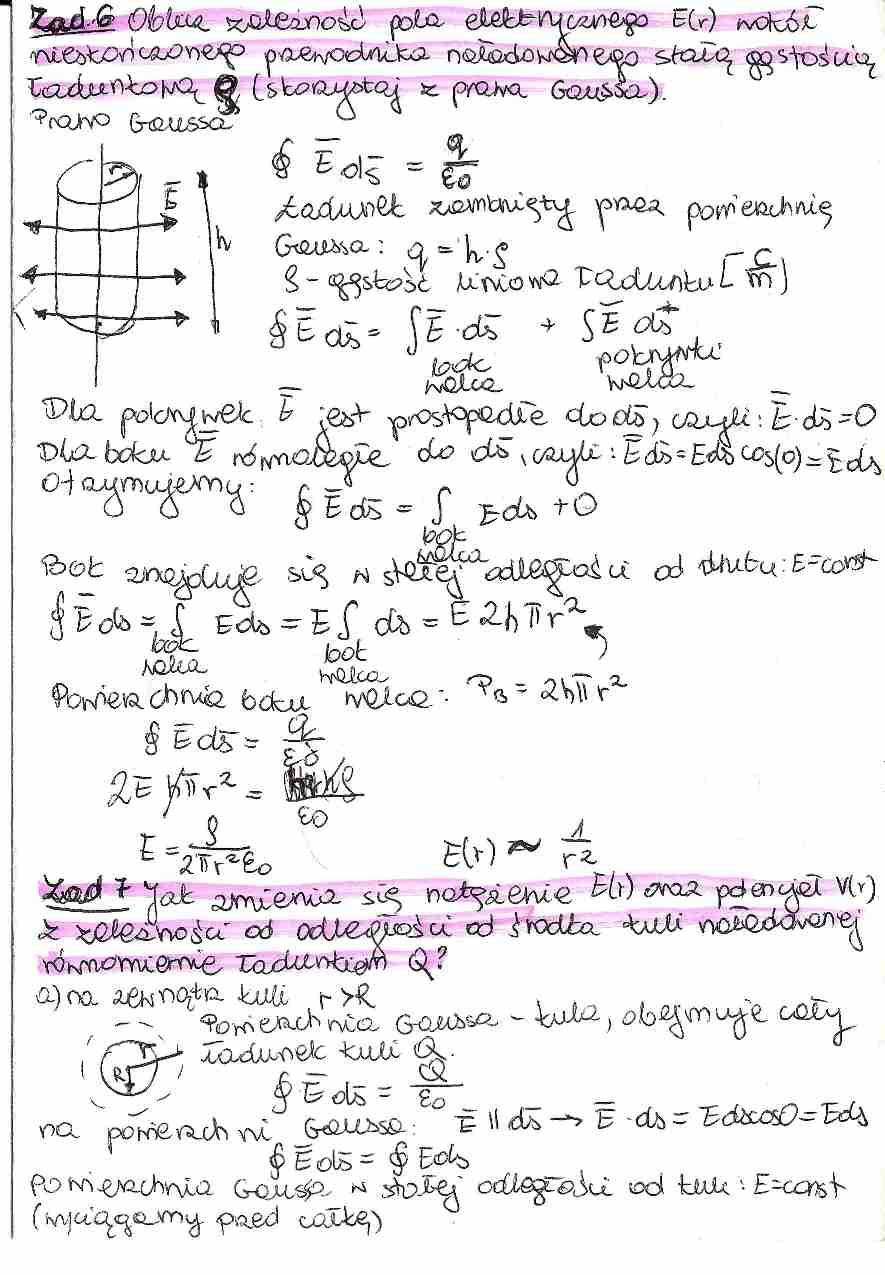 Zadania z fizyki - strona 1