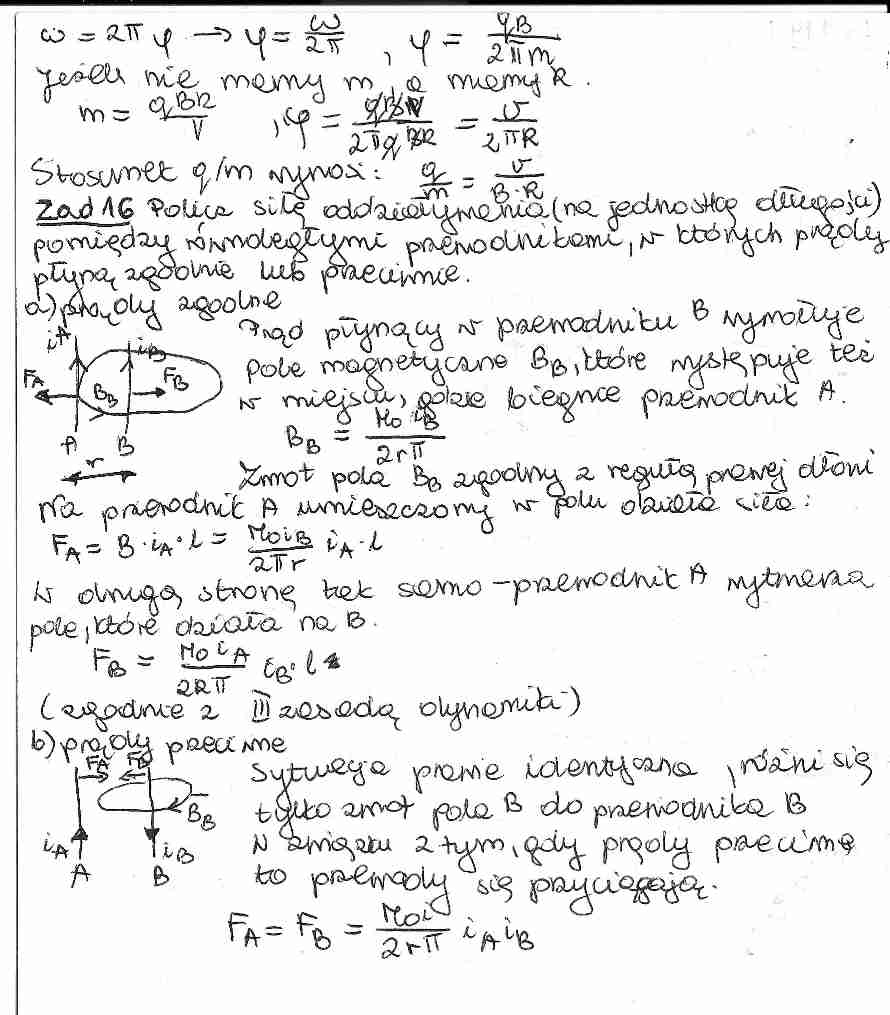 Fizyka - zadania i rozwiązania - III zasada dynamiki - strona 1