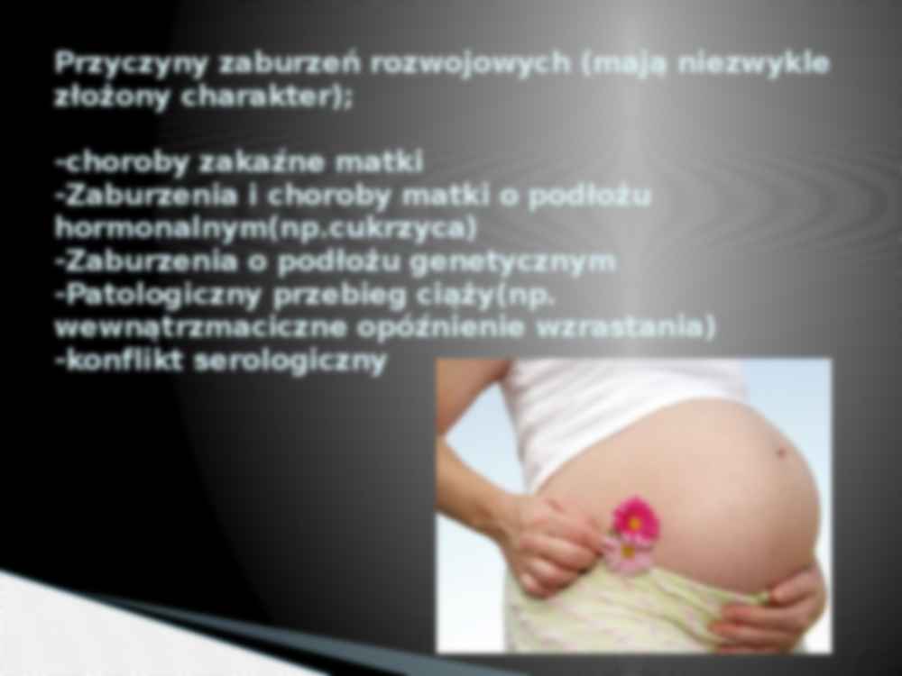 Profilaktyka zaburzeń rozwojowych - poradnictwo prenatalne - strona 2