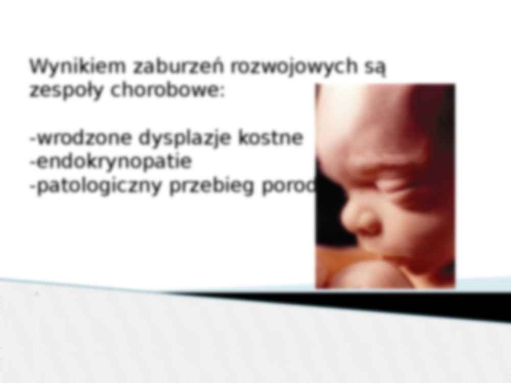 Profilaktyka zaburzeń rozwojowych - poradnictwo prenatalne - strona 3