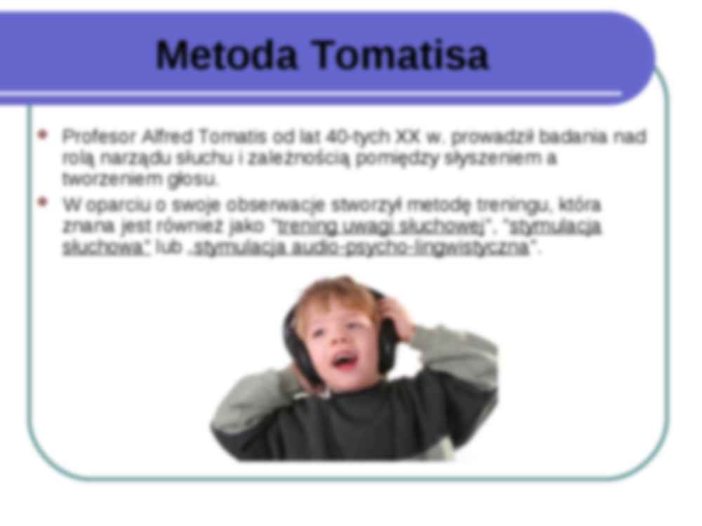 Metoda Tomatisa - strona 2