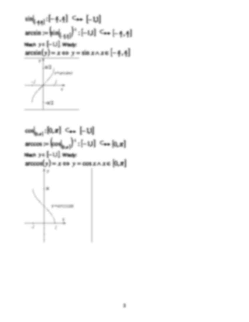 Matematyka - funkcje cyklometryczne - strona 2