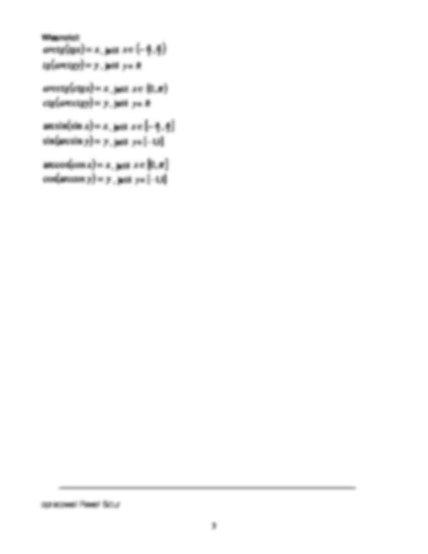 Matematyka - funkcje cyklometryczne - strona 3