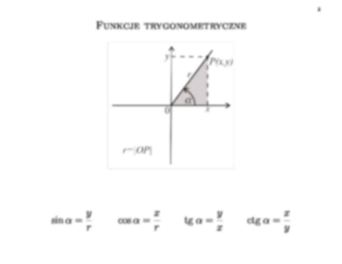 Matematyka - funkcje trygonometryczne - strona 3