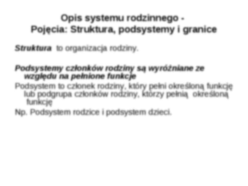 Terapia systemowa - strukturalna - strona 3