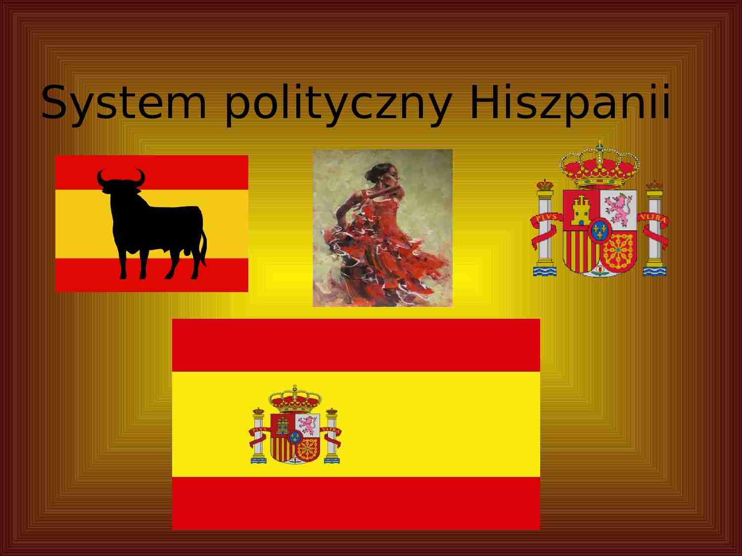 System polityczny Hiszpanii - strona 1