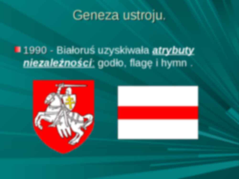 System polityczny Republiki Białoruś - strona 3