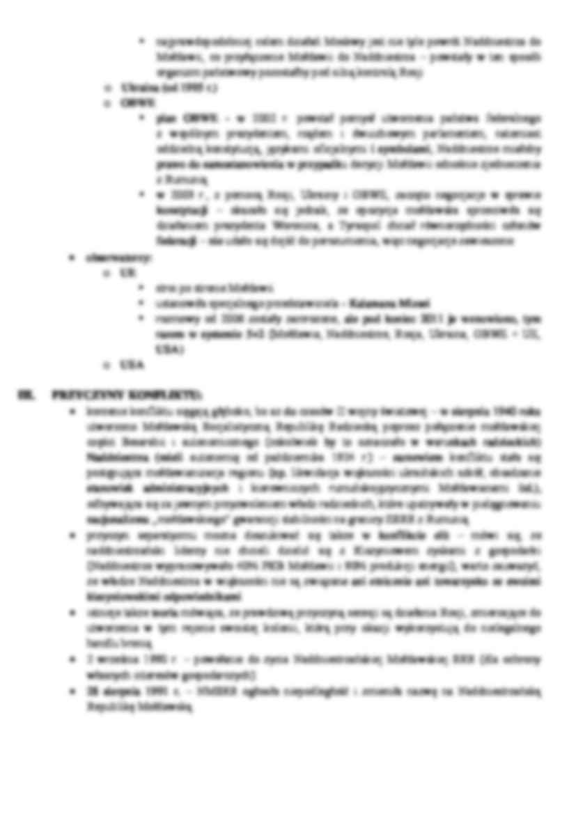 Naddniestrze - konflikt w Mołdawii - omówienie - strona 2