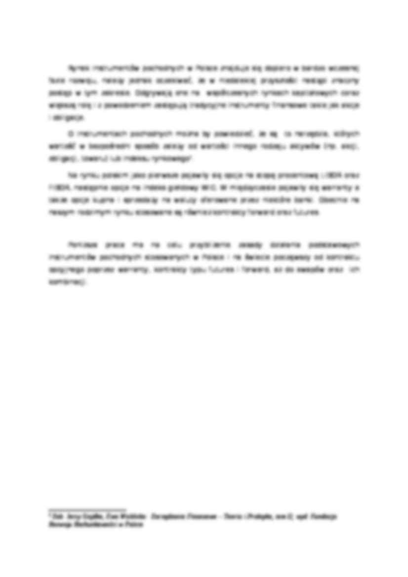 Instrumenty pochodne - Kontrakt opcyjny - strona 2