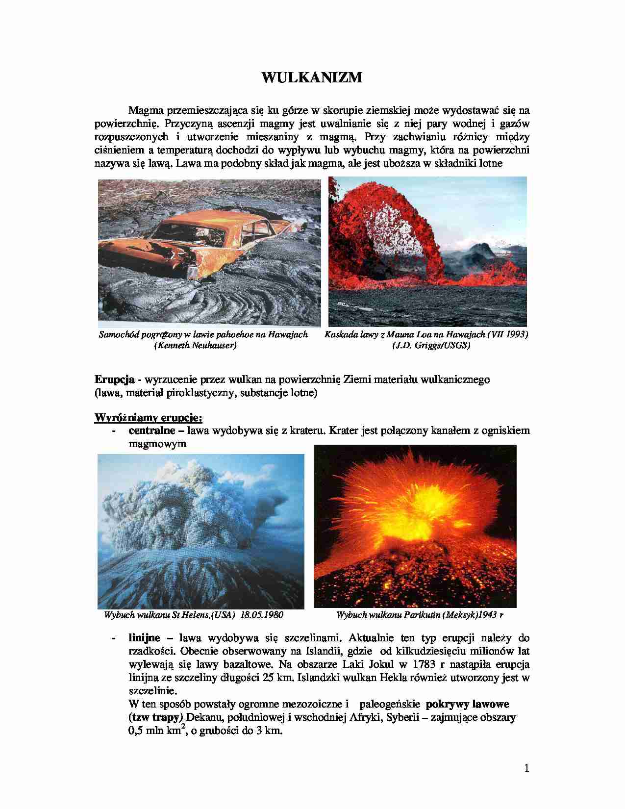 Wulkanizm-wykład - strona 1