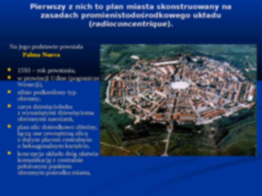 Renesans- historia budowy miast - strona 3