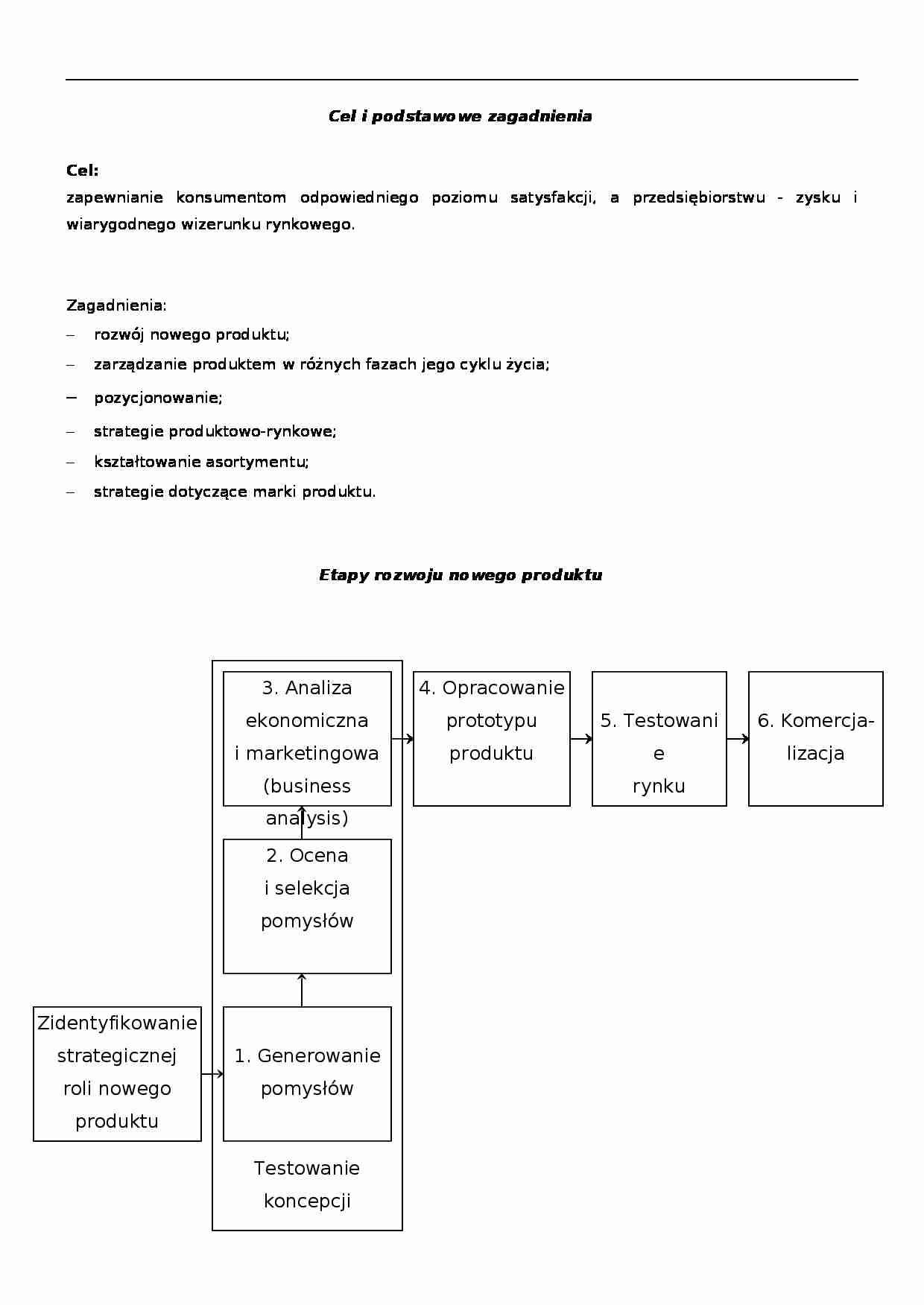 Zarządzanie produktem - podstawowe zagadnienia  - strona 1